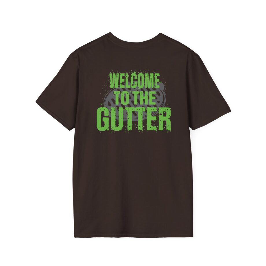 Overkill Welcome to the Gutter Raglan Unisex Softstyle T-Shirt