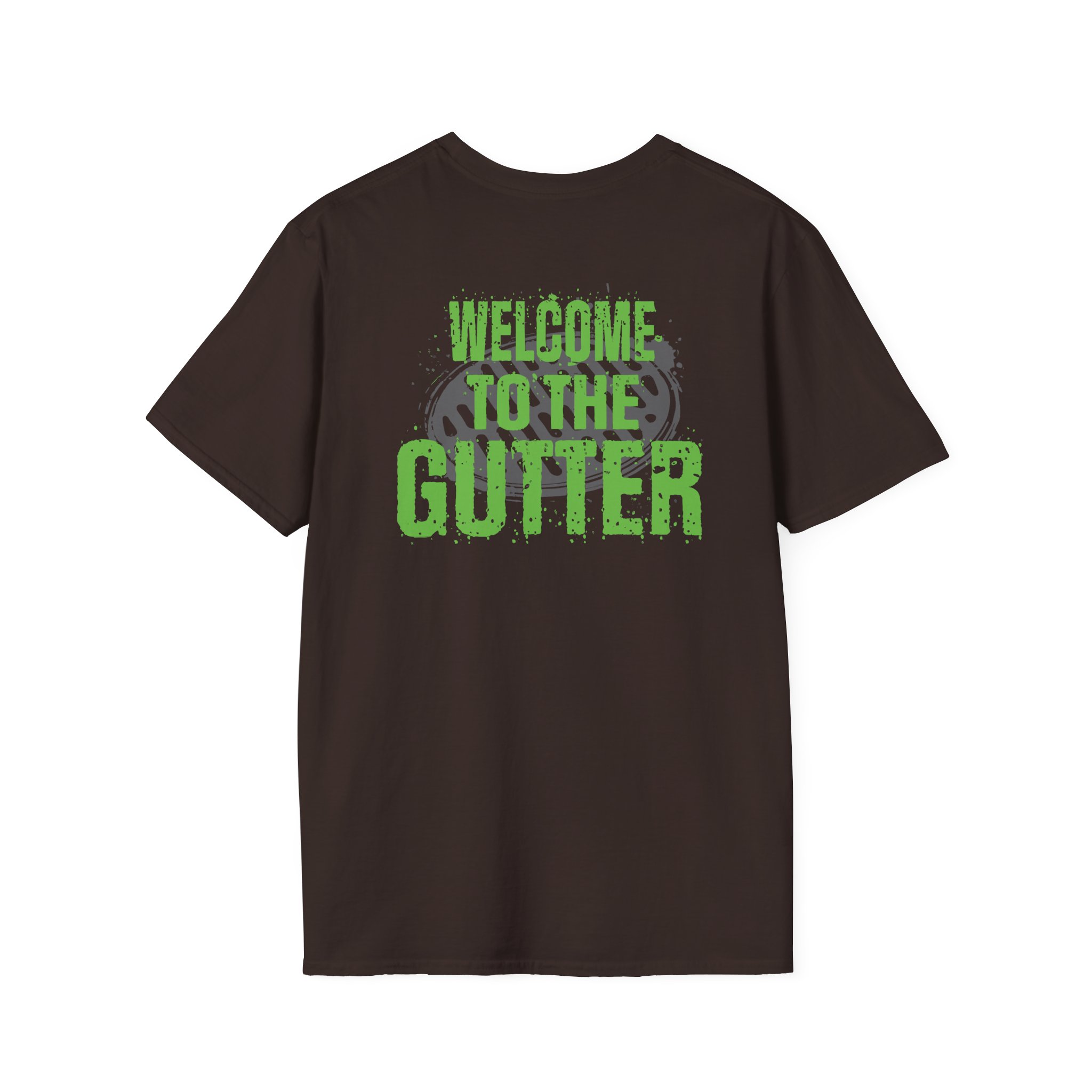 Overkill Welcome to the Gutter Raglan Unisex Softstyle T-Shirt