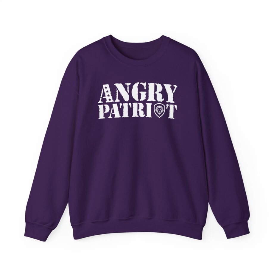 Valuetainment Angry Patriot Unisex Heavy Blend™ Crewneck Sweatshirt