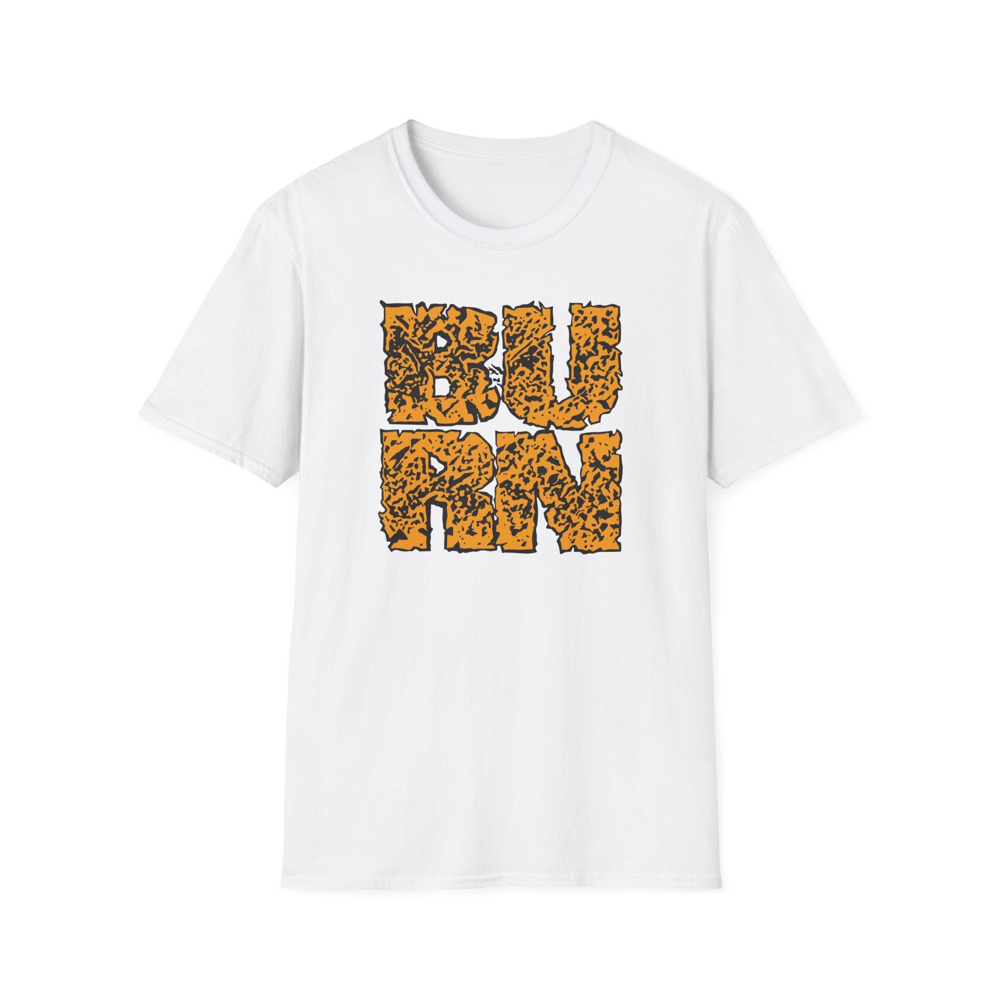 Burn Square Unisex Softstyle T-Shirt