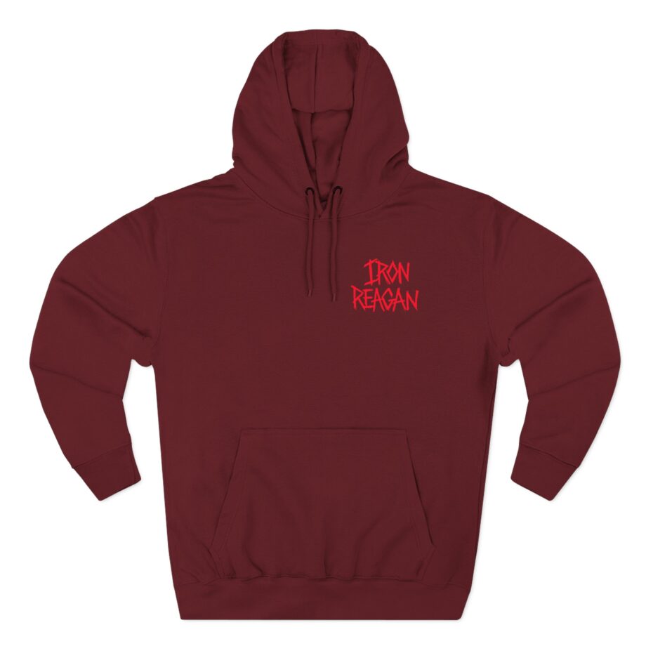 Iron Reagan Three-Panel Fleece Hoodie