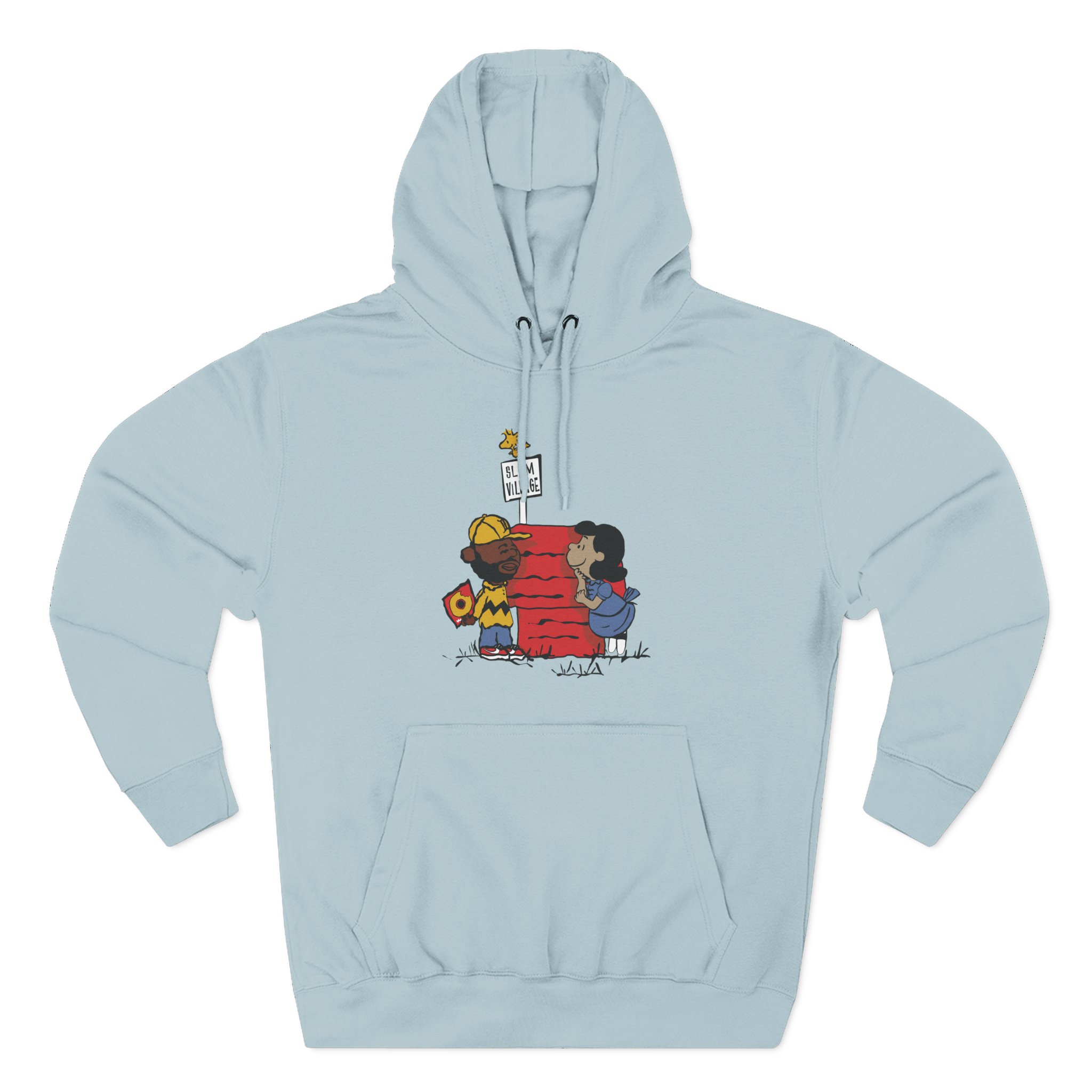 Slum Village Three-Panel Fleece Hoodie