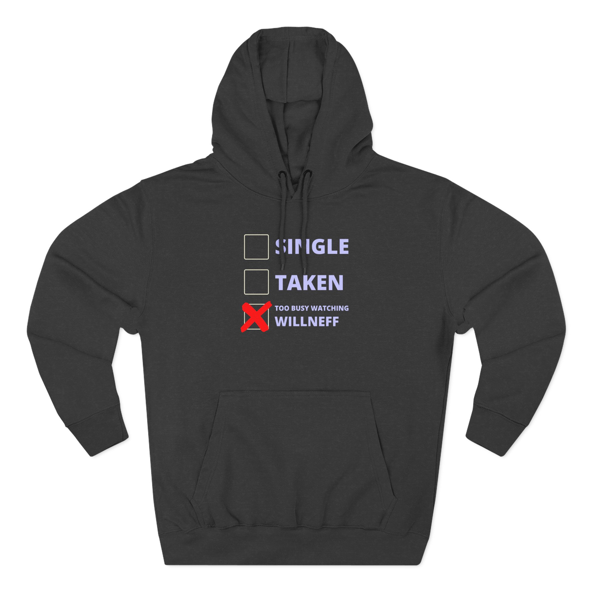 Will Neff Three-Panel Fleece Hoodie
