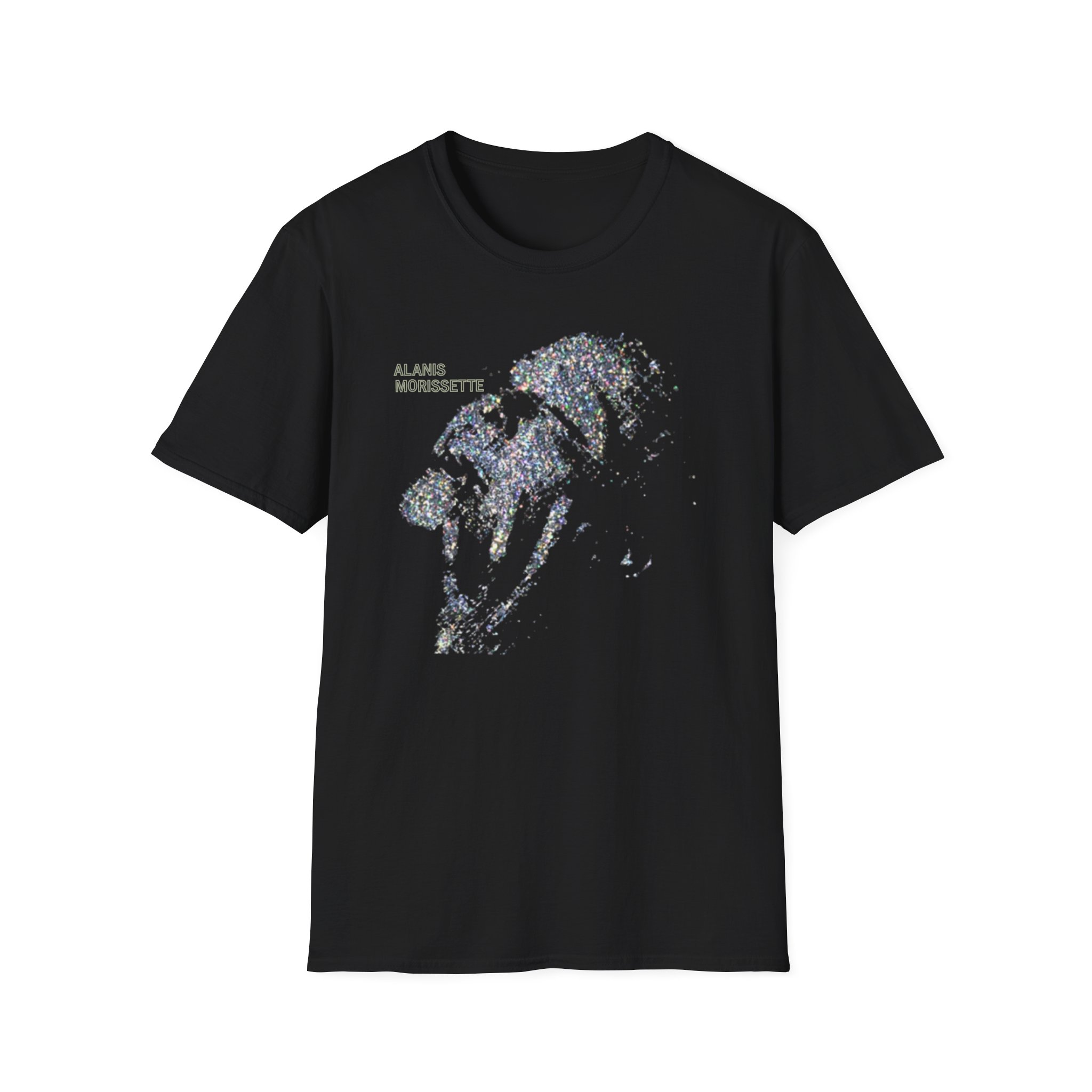 Alanis Morissette Such Pretty Forks Glitter Unisex Softstyle T-Shirt