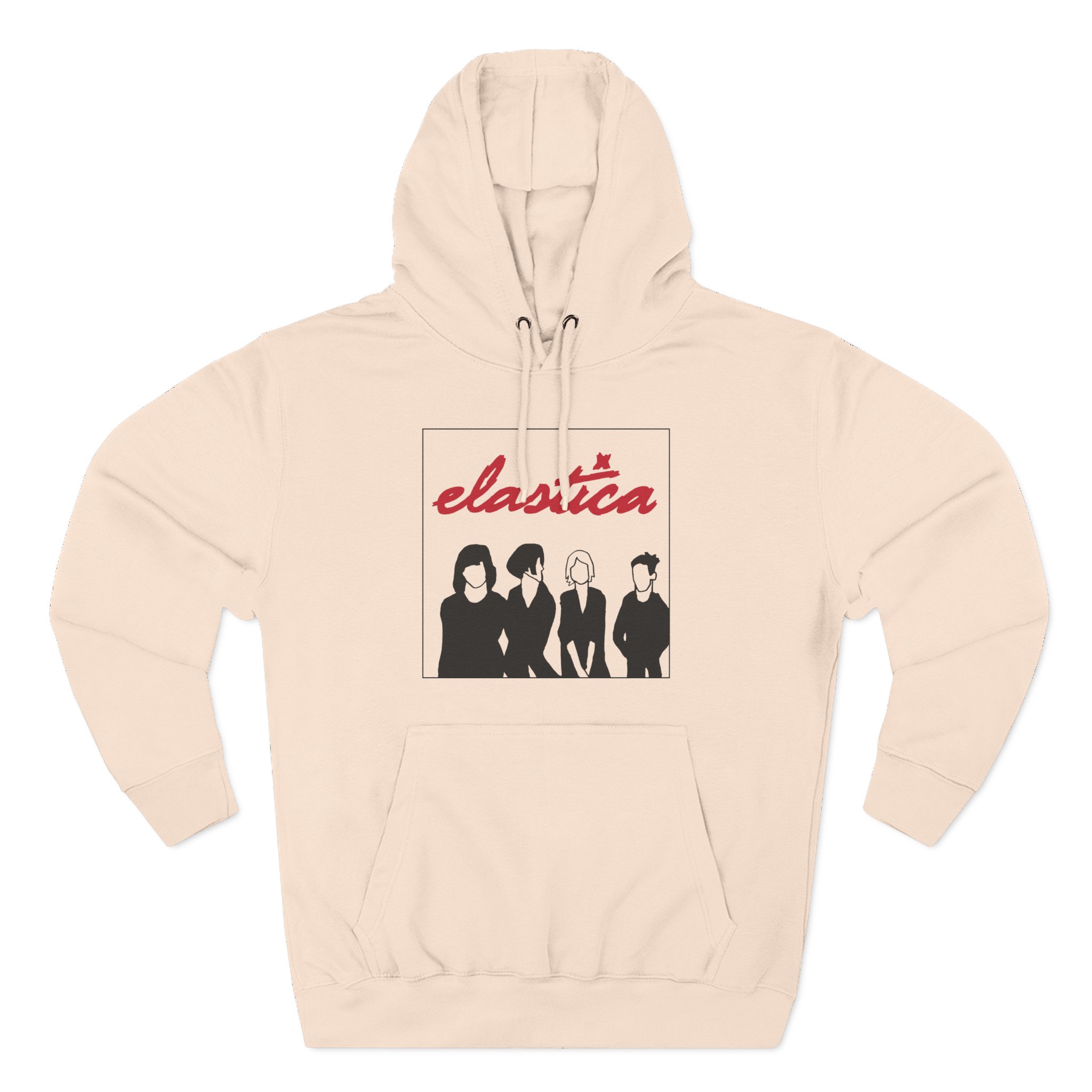 Elastica Three-Panel Fleece Hoodie
