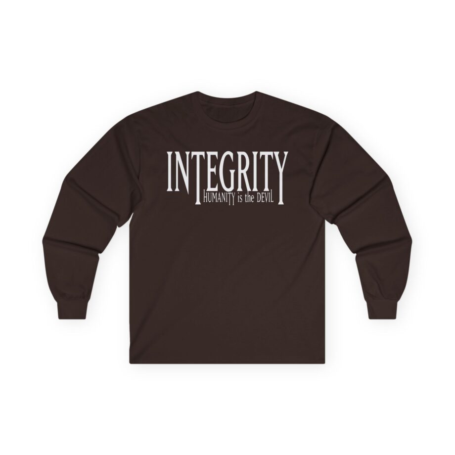 Integrity Humanity Is The Devil Unisex Ultra Cotton Long Sleeve Tee
