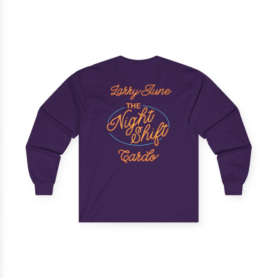 Larry June the Night Shift Neon Unisex Ultra Cotton Long Sleeve Tee