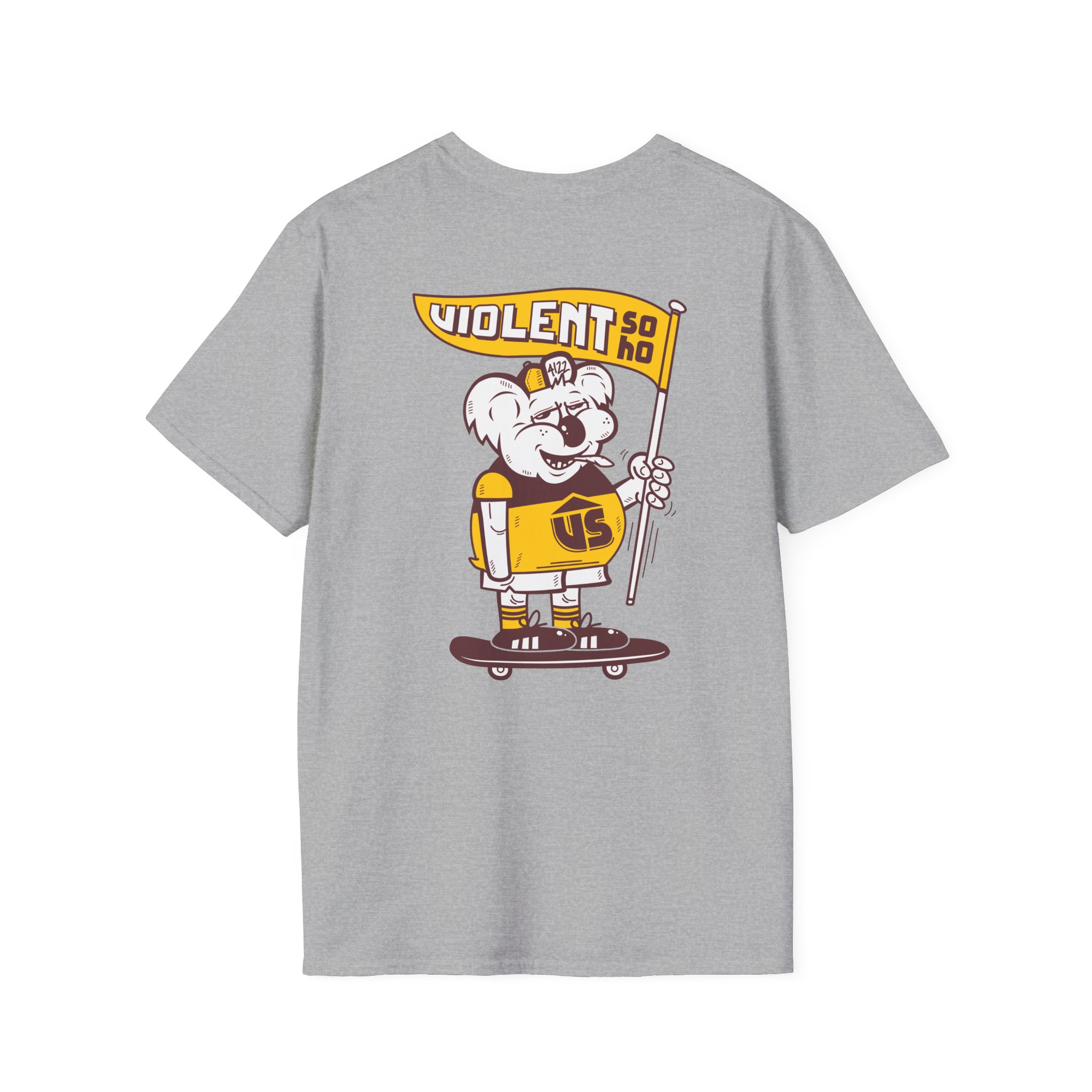 Violent Soho Brisbane Bears Unisex Softstyle T-Shirt