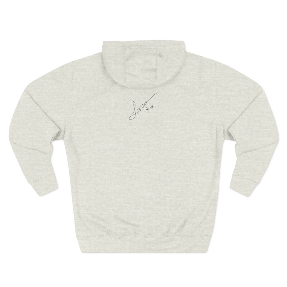 Loreen is It Love Three-Panel Fleece Hoodie