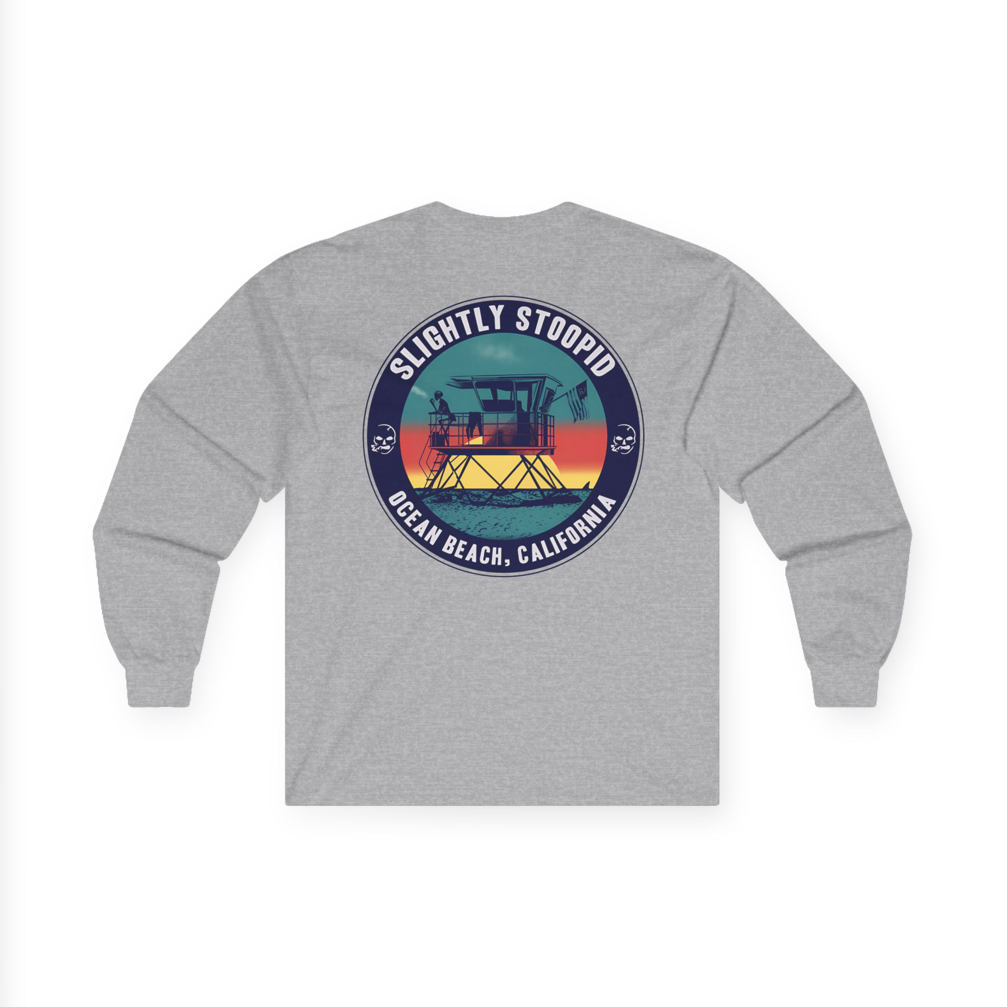 Slightly Stoopid Lifeguard Raglan Unisex Ultra Cotton Long Sleeve Tee