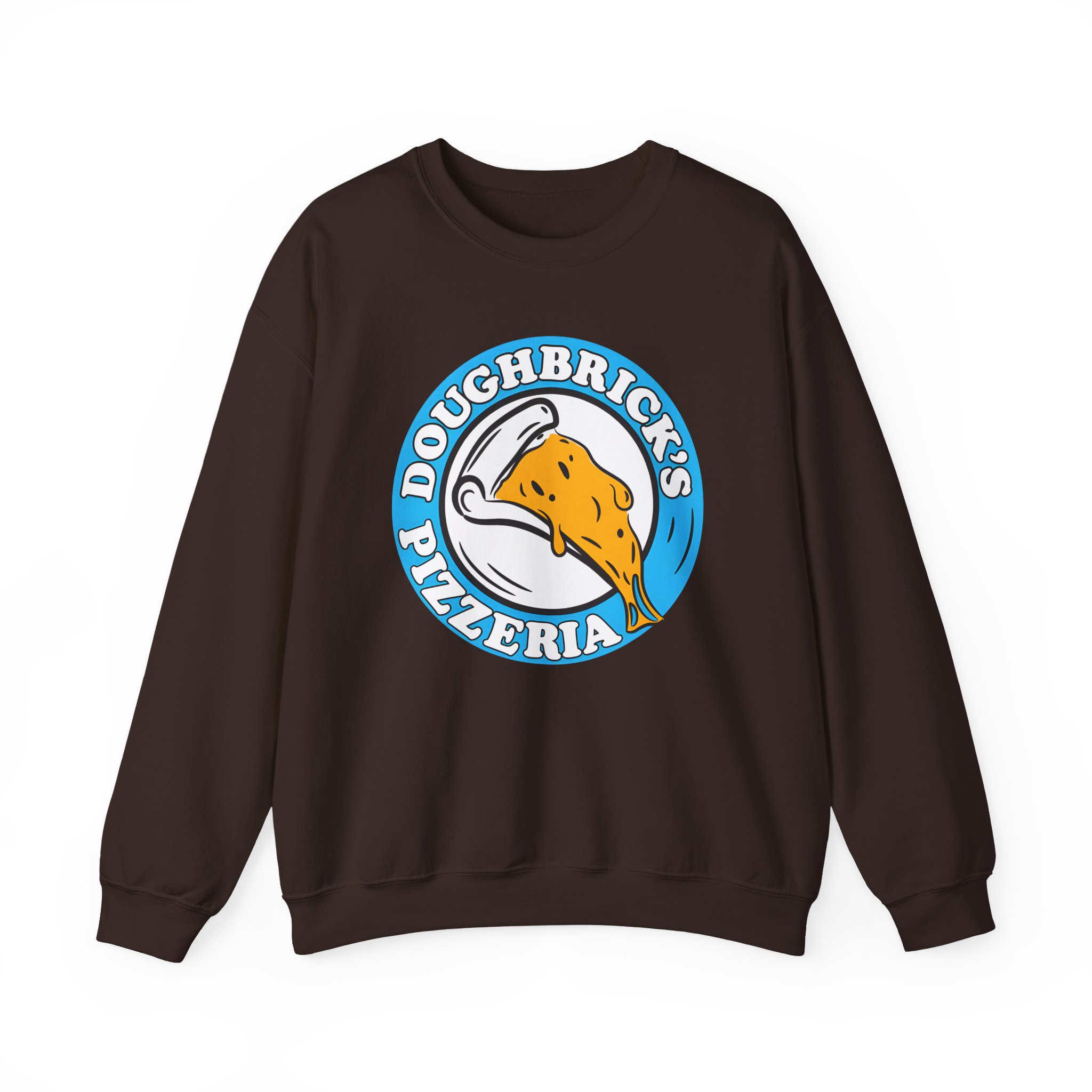 David Dobrik Doughbriks Pizza Unisex Heavy Blendâ„¢ Crewneck Sweatshirt