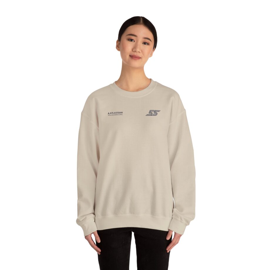 Carlos Sainz Atlassian Williams Racing Unisex Heavy Blend™ Crewneck Sweatshirt