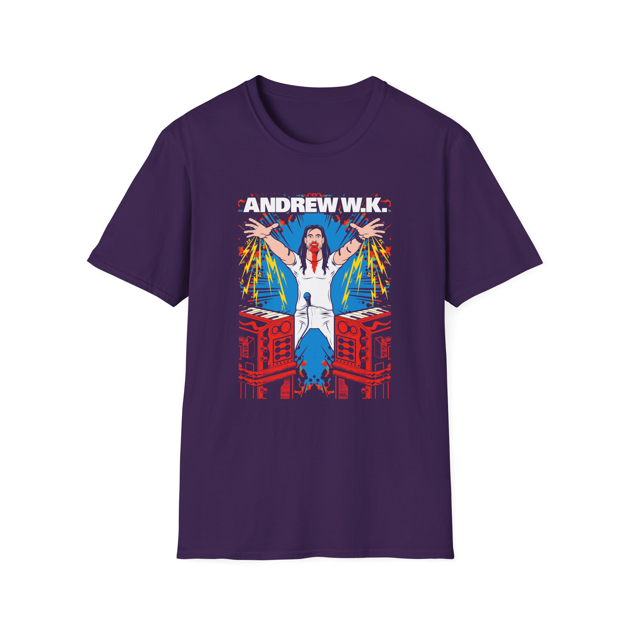 Andrew Wk Sorcery Unisex Softstyle T-Shirt