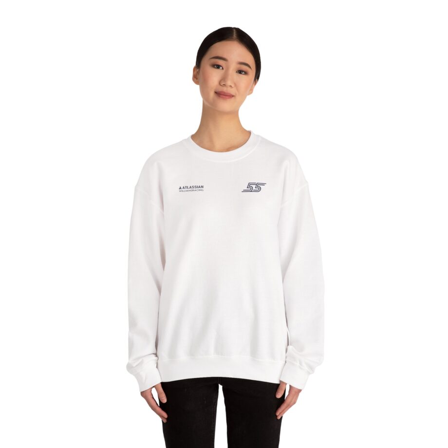 Carlos Sainz Atlassian Williams Racing Unisex Heavy Blend™ Crewneck Sweatshirt