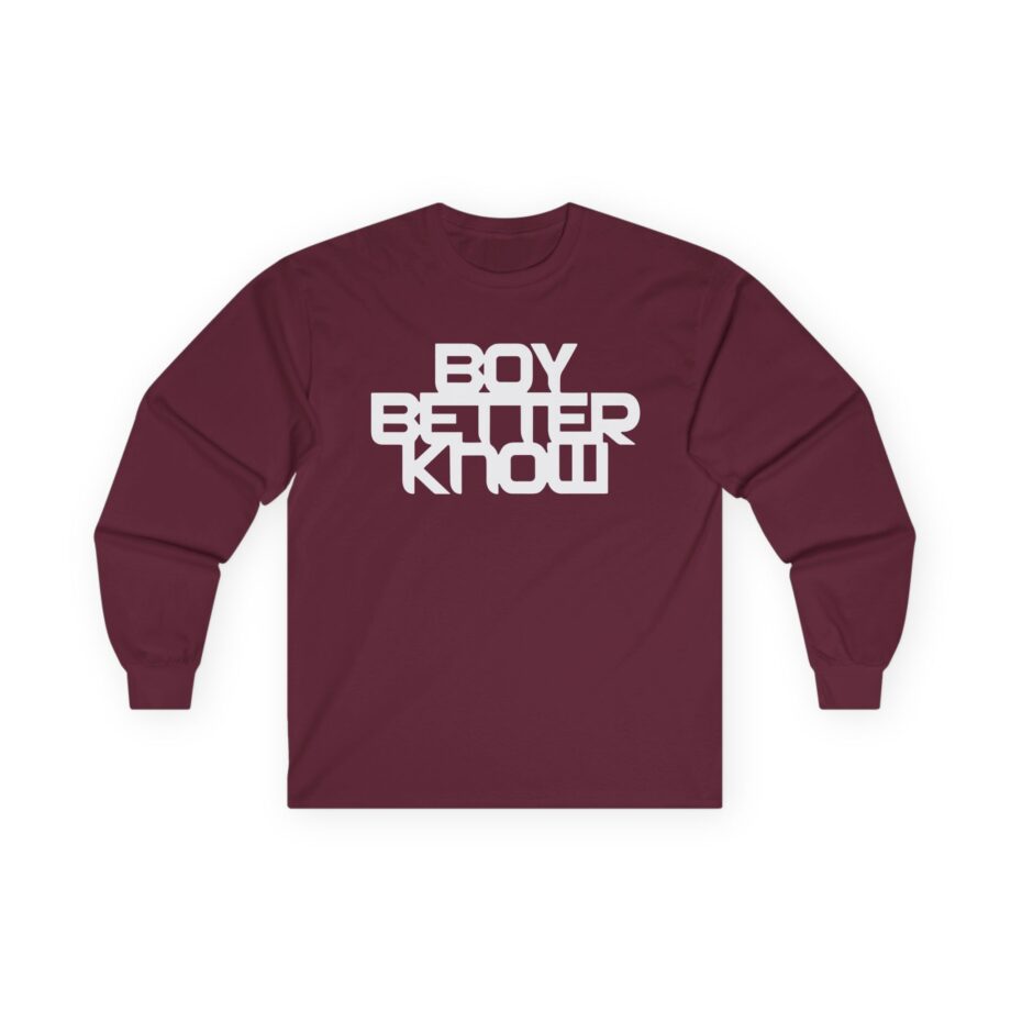 SK Joseph Olaitan Adenuga Jr Boy Better Know Unisex Ultra Cotton Long Sleeve Tee