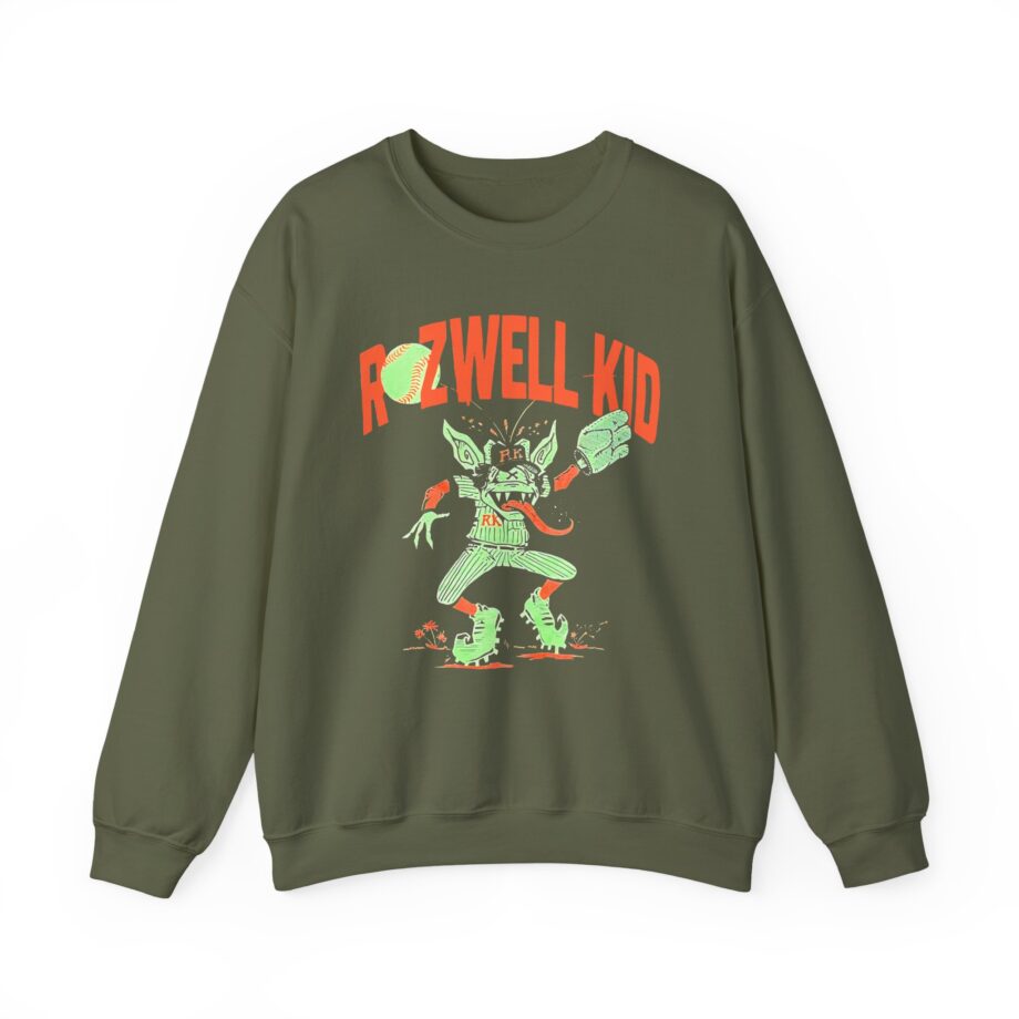 Rozwell Kid Baseball Goblin Unisex Heavy Blend™ Crewneck Sweatshirt