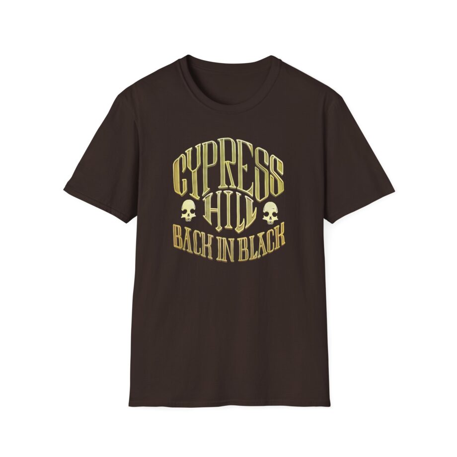 Cypress Hill Back In Black Unisex Softstyle T-Shirt