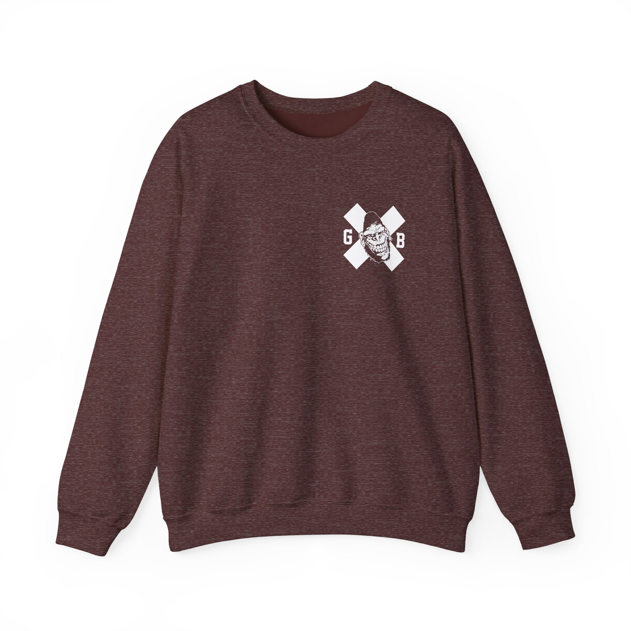 Gorilla Biscuits Gorilla X Unisex Heavy Blendâ„¢ Crewneck Sweatshirt