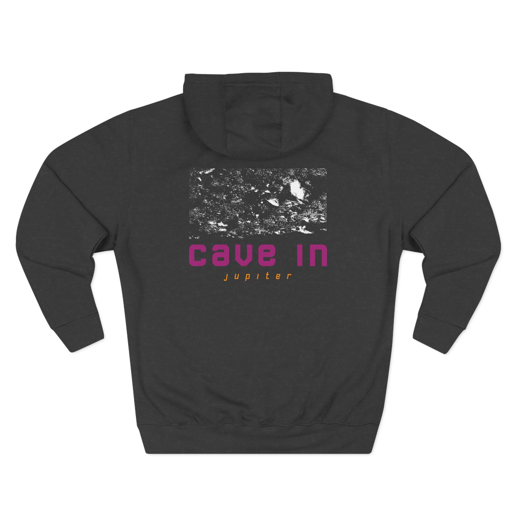 Cave in Crater Three-Panel Fleece Hoodie