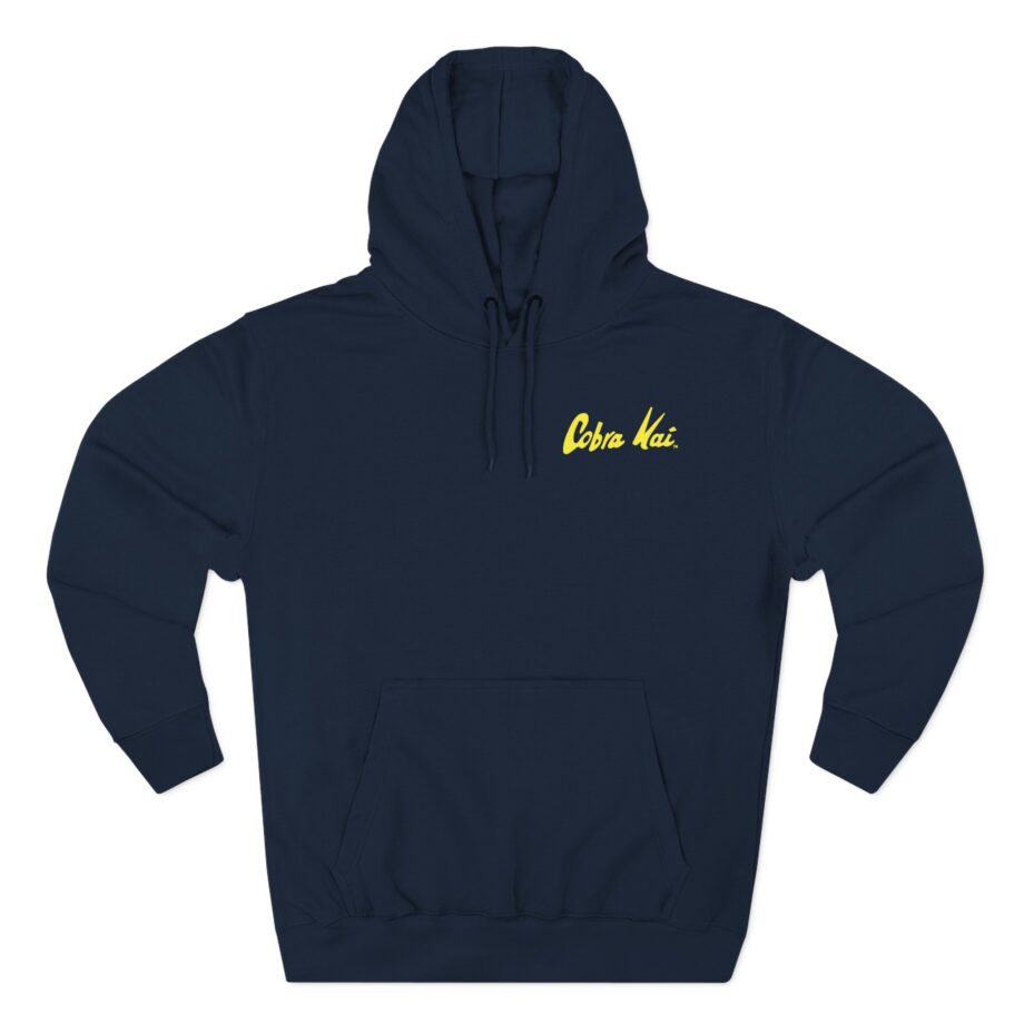 Cobra Kai Graffiti Cobra Three-Panel Fleece Hoodie