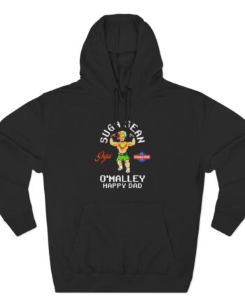 Suga Sean Happy Dad X Action Figure Three-Panel Fleece Hoodie
