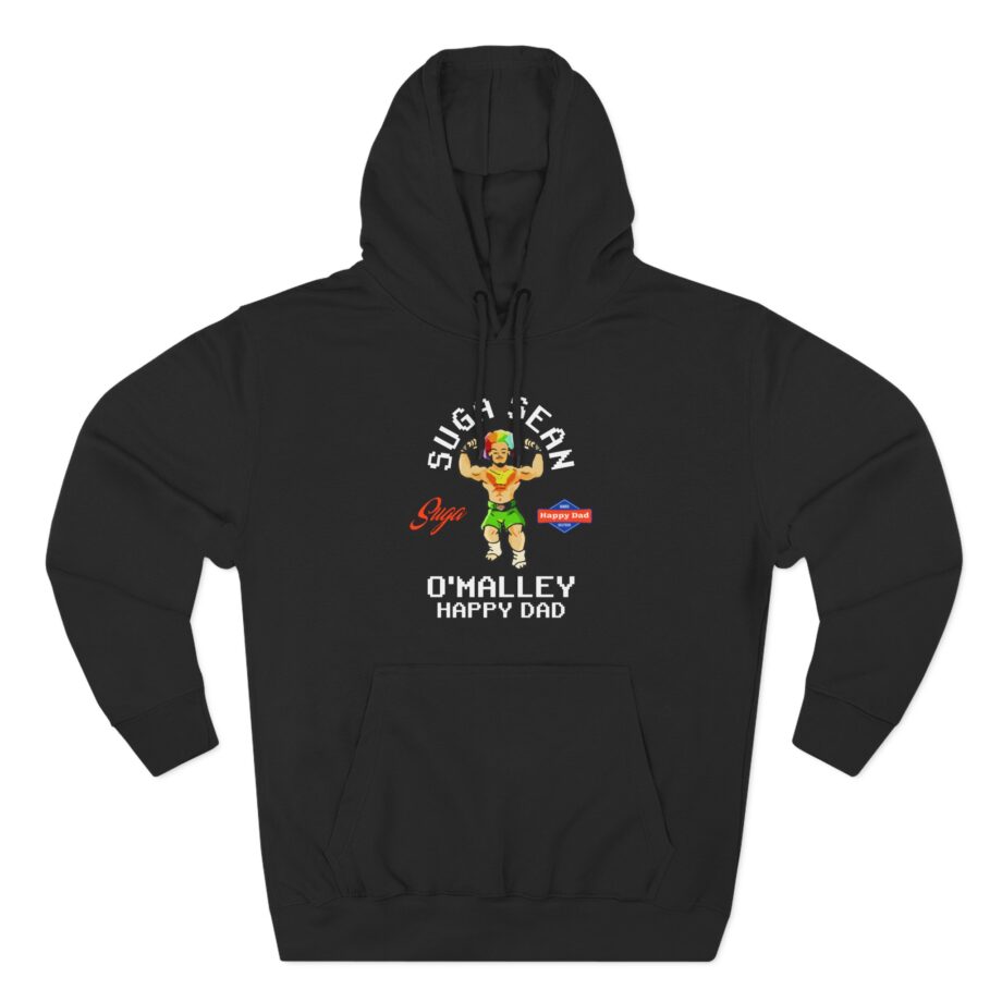 Suga Sean Happy Dad X Action Figure Three-Panel Fleece Hoodie