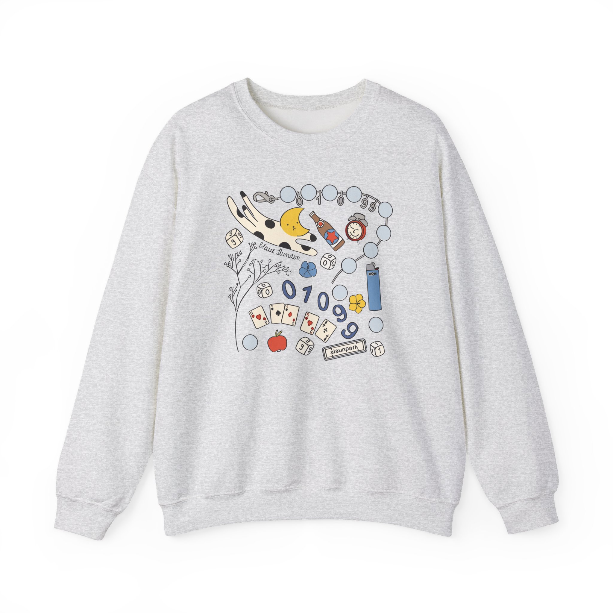 1098 Blaue Stunden Unisex Heavy Blendâ„¢ Crewneck Sweatshirt