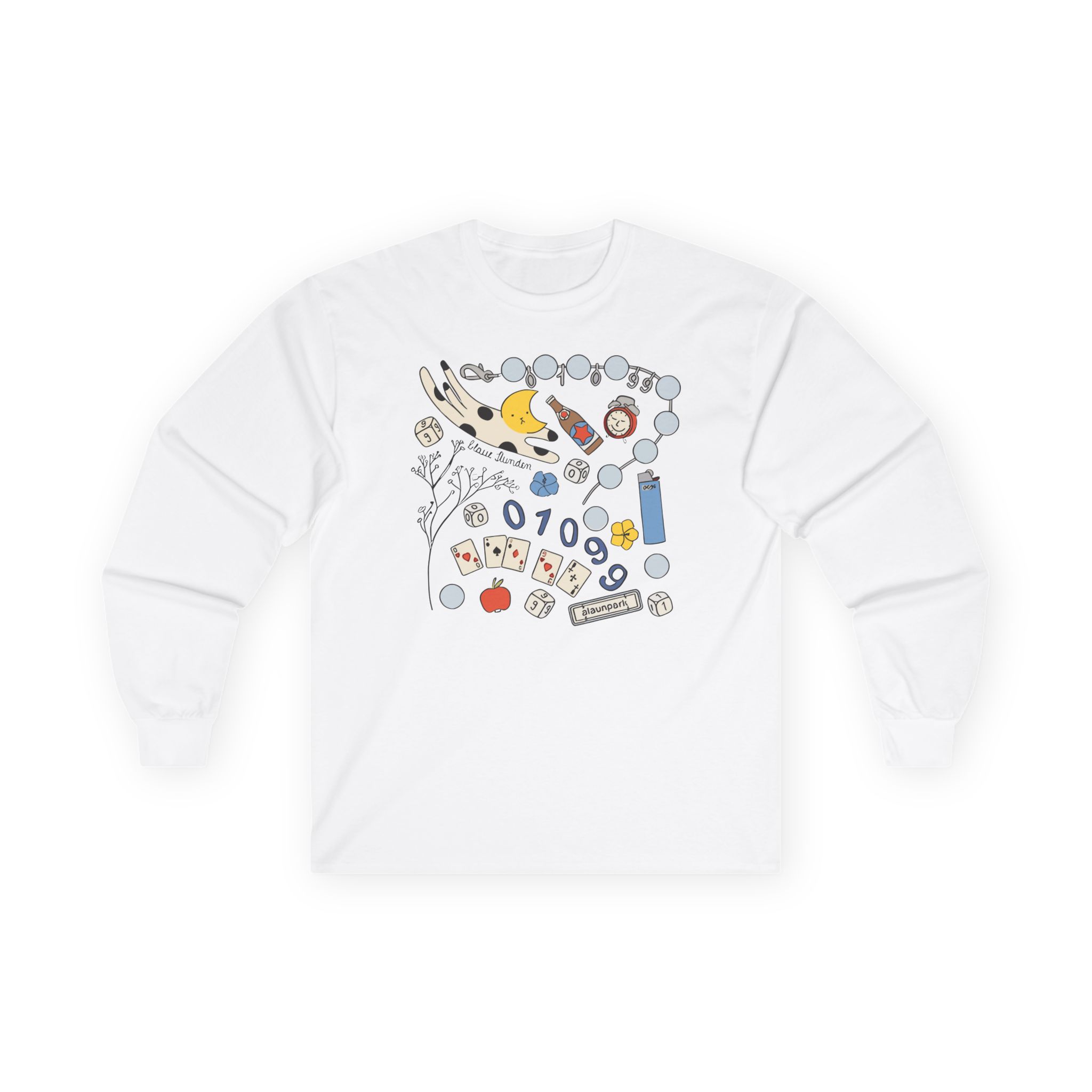 1098 Blaue Stunden Unisex Ultra Cotton Long Sleeve Tee