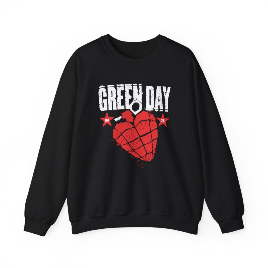 Green Day 20 Years of Idiot Unisex Heavy Blend™ Crewneck Sweatshirt