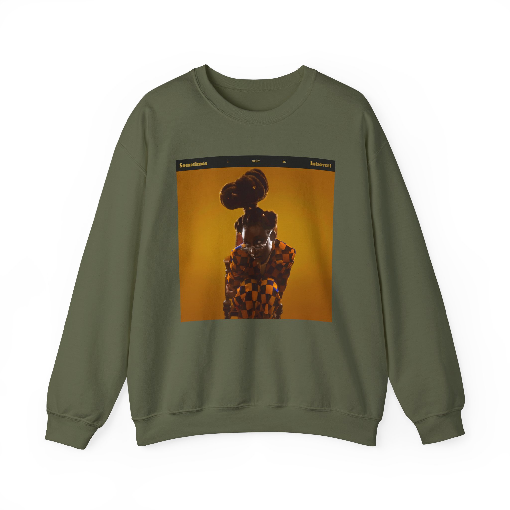 Little Simz Sometimes I Might Be Introvert Unisex Heavy Blendâ„¢ Crewneck Sweatshirt
