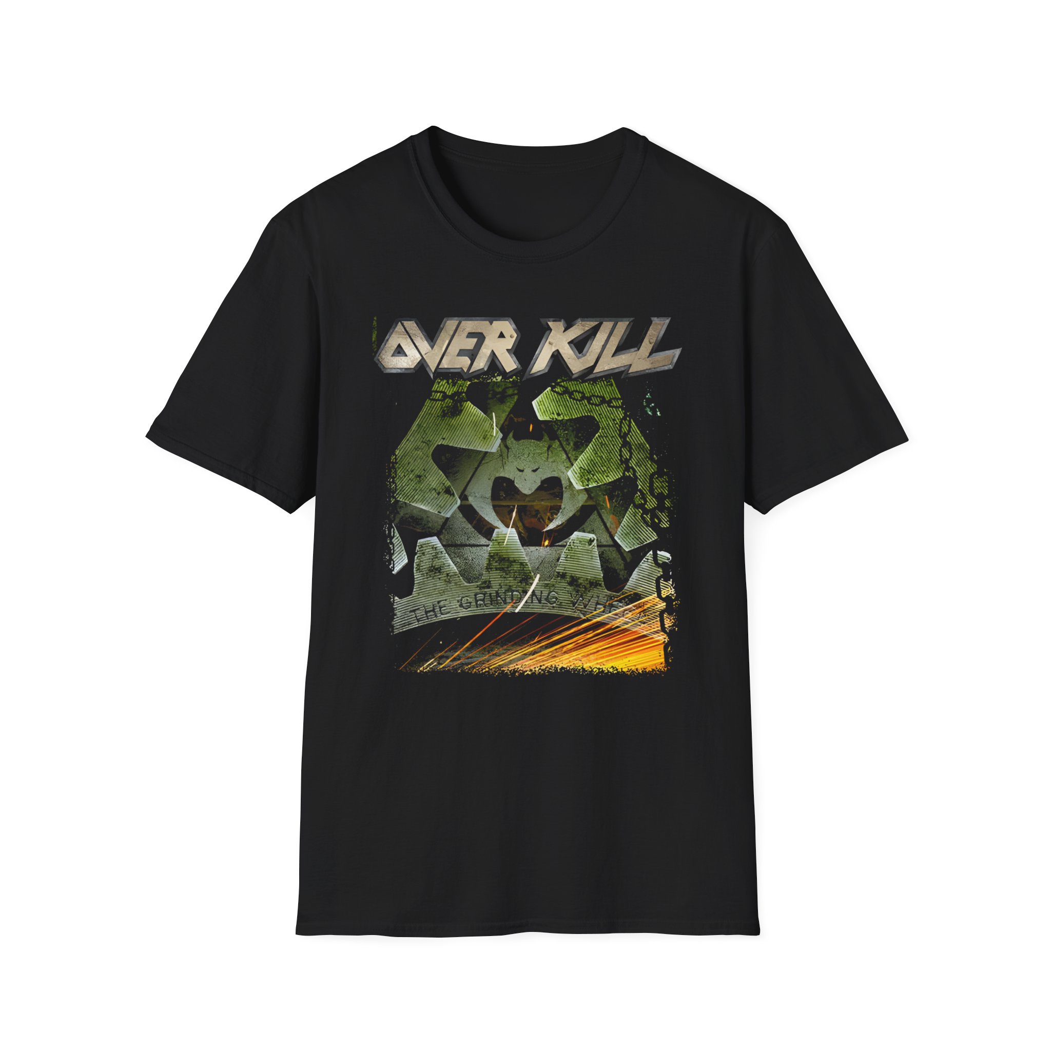Overkill Mean Green Killing Machine Unisex Softstyle T-Shirt