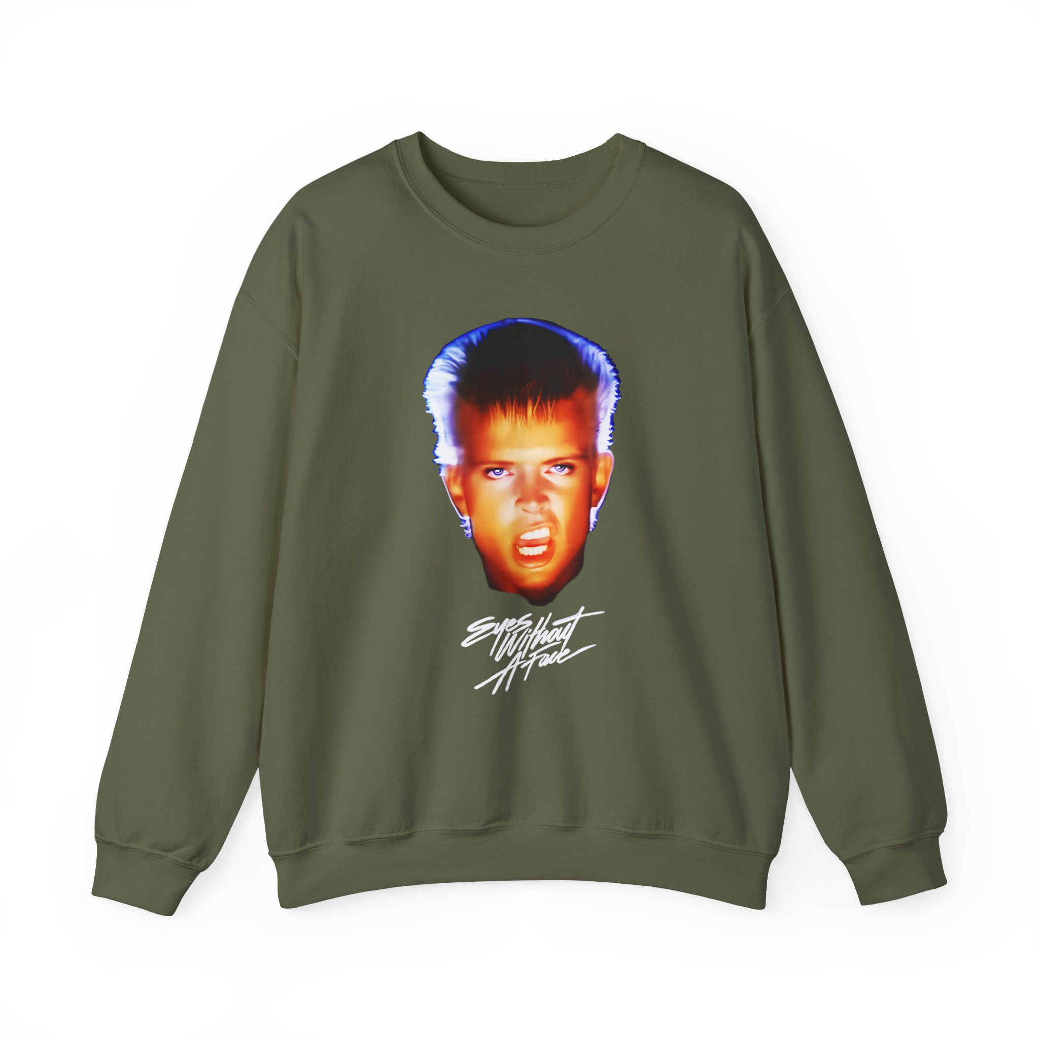 Billy Idol Eyes Without a Face Photo Unisex Heavy Blendâ„¢ Crewneck Sweatshirt