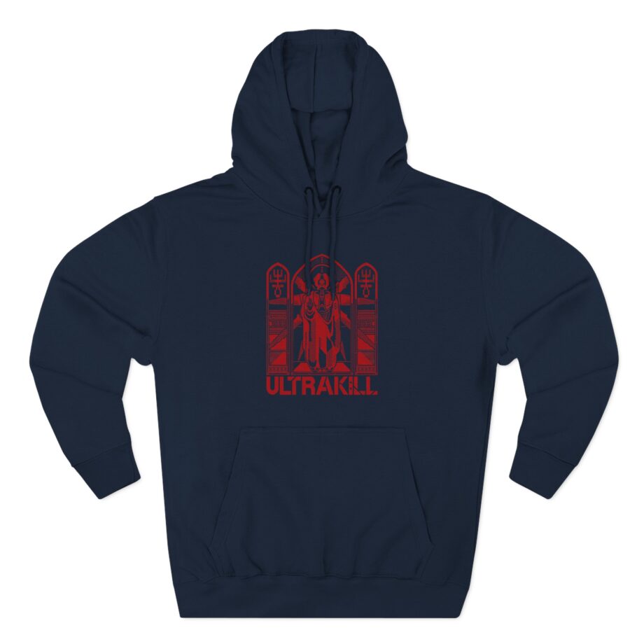 Ultrakill Three-Panel Fleece Hoodie
