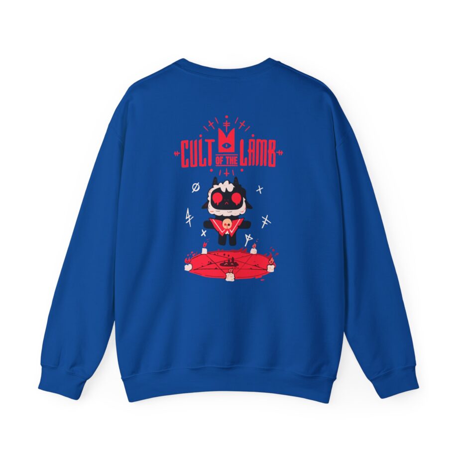 Cult of the Lamb Praise Lamb Unisex Heavy Blend™ Crewneck Sweatshirt