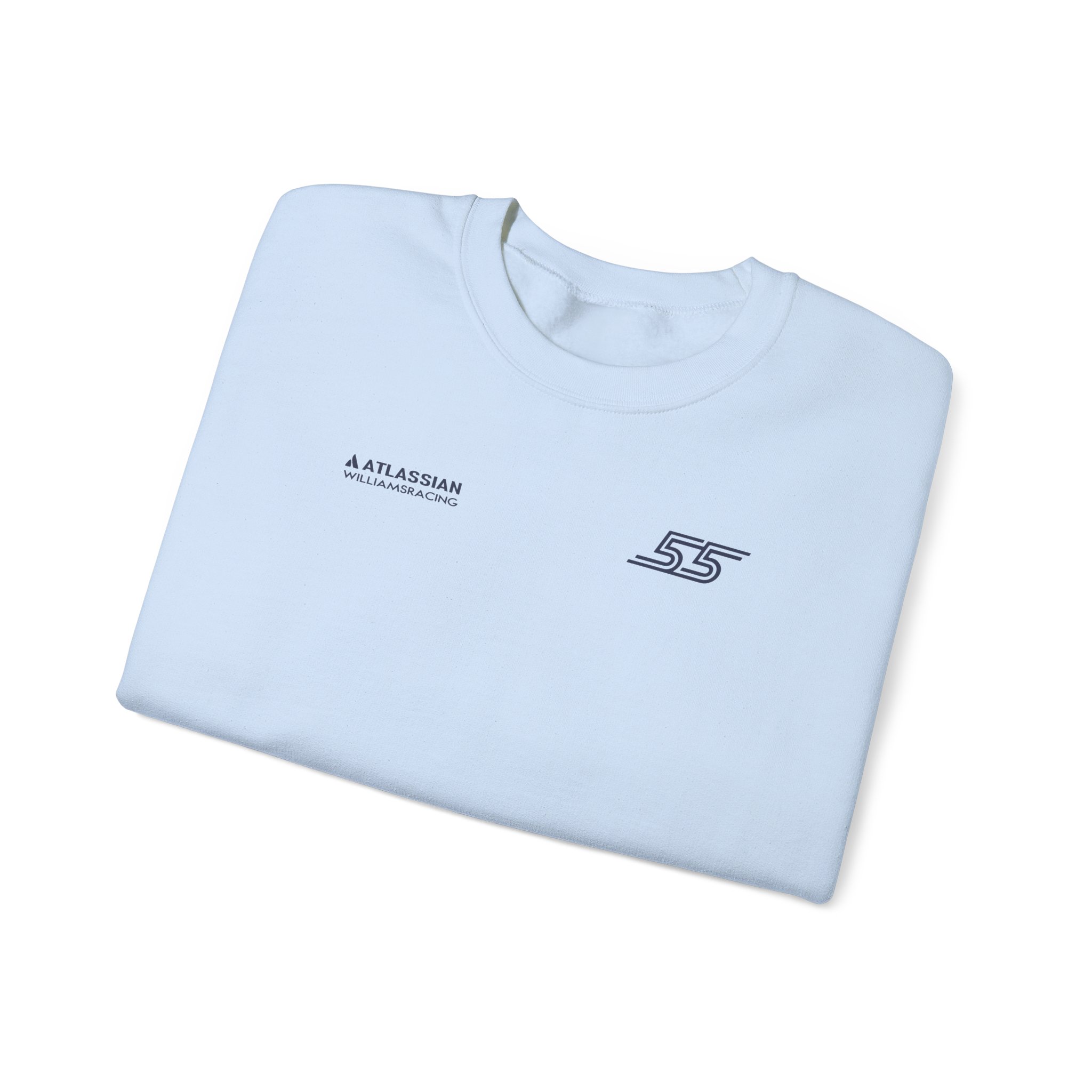 Carlos Sainz Atlassian Williams Racing Unisex Heavy Blendâ„¢ Crewneck Sweatshirt
