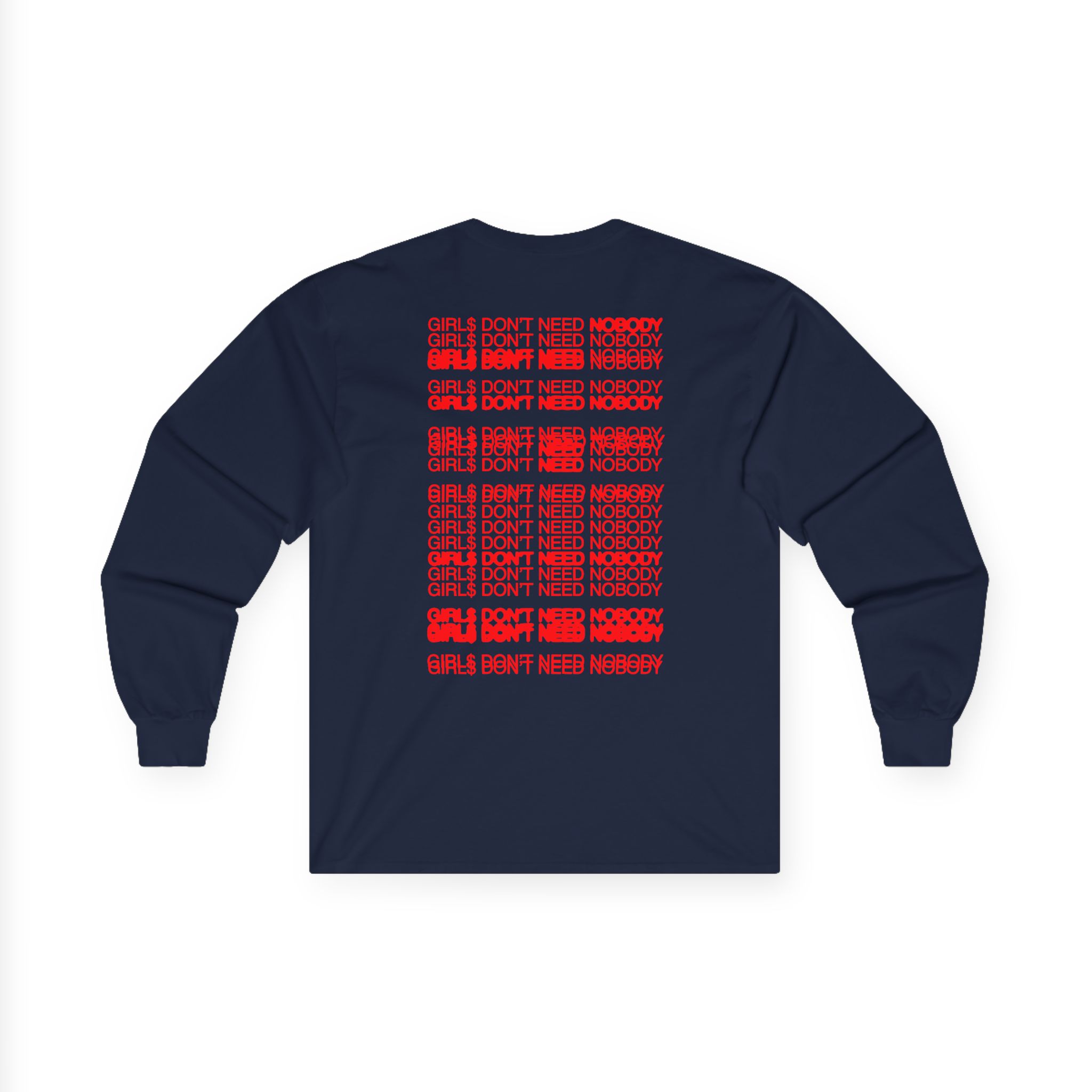 Dom Dolla Don't Need Nobody Repeat Unisex Ultra Cotton Long Sleeve Tee