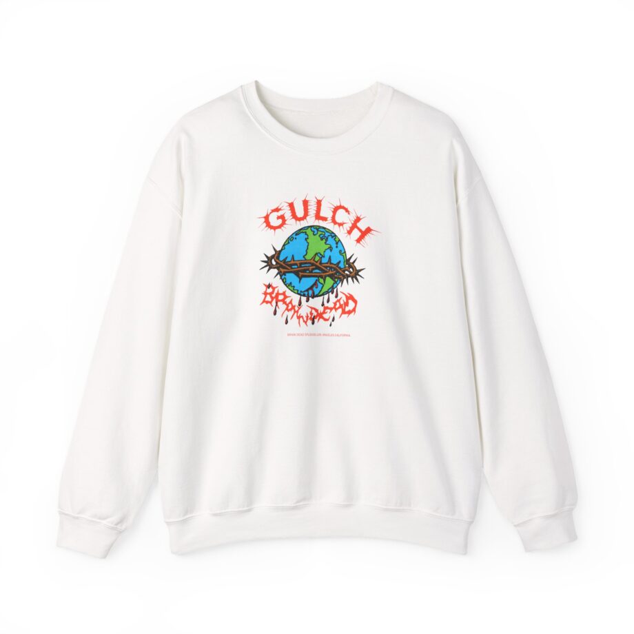 Gulch x Brain Dead final show Unisex Heavy Blend™ Crewneck Sweatshirt