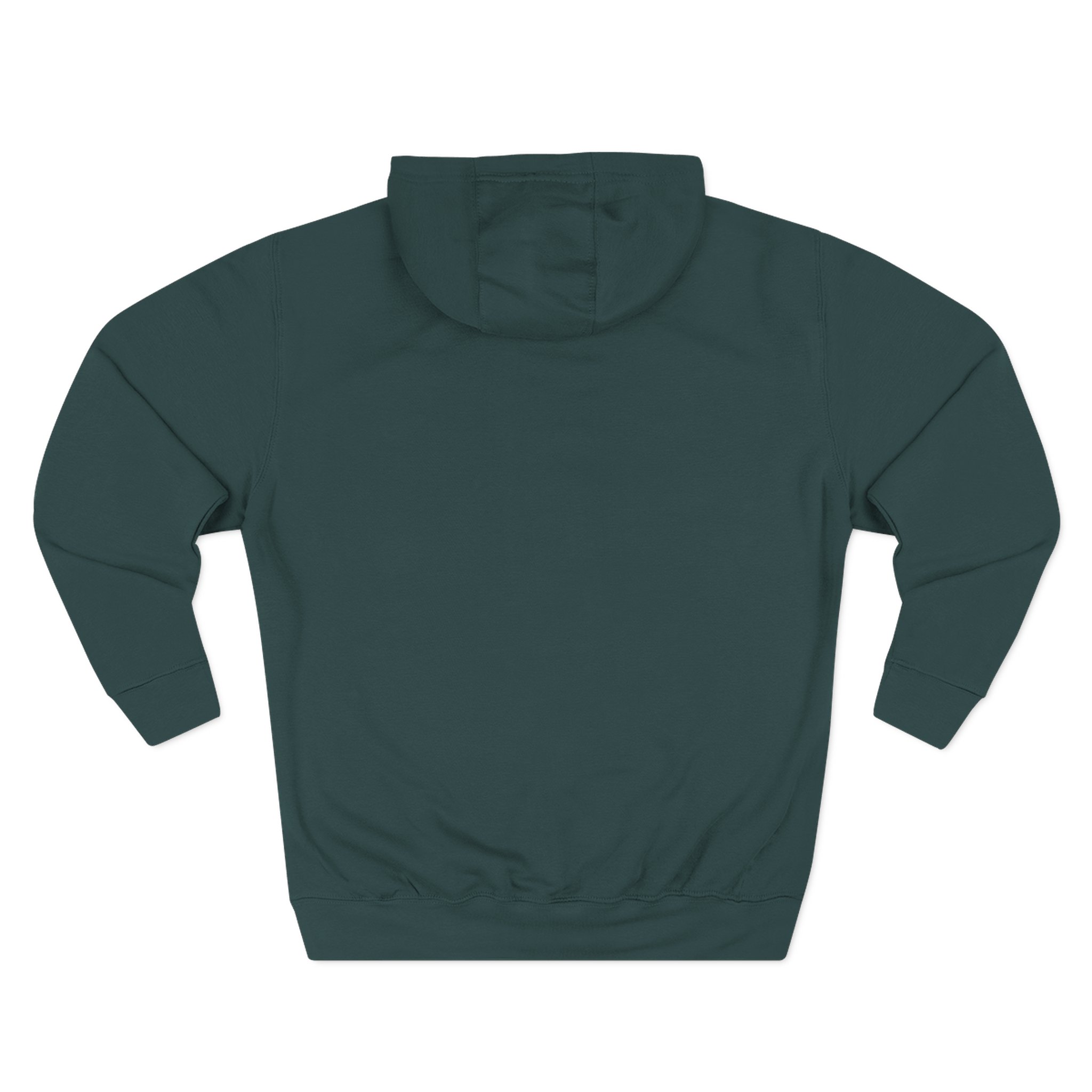 Foxing Stairs Three-Panel Fleece Hoodie