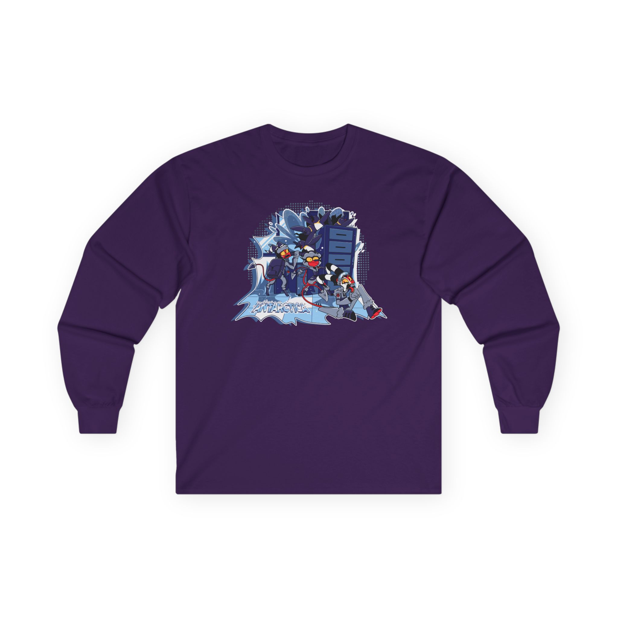 Vivziepop Antarctica Unisex Ultra Cotton Long Sleeve Tee
