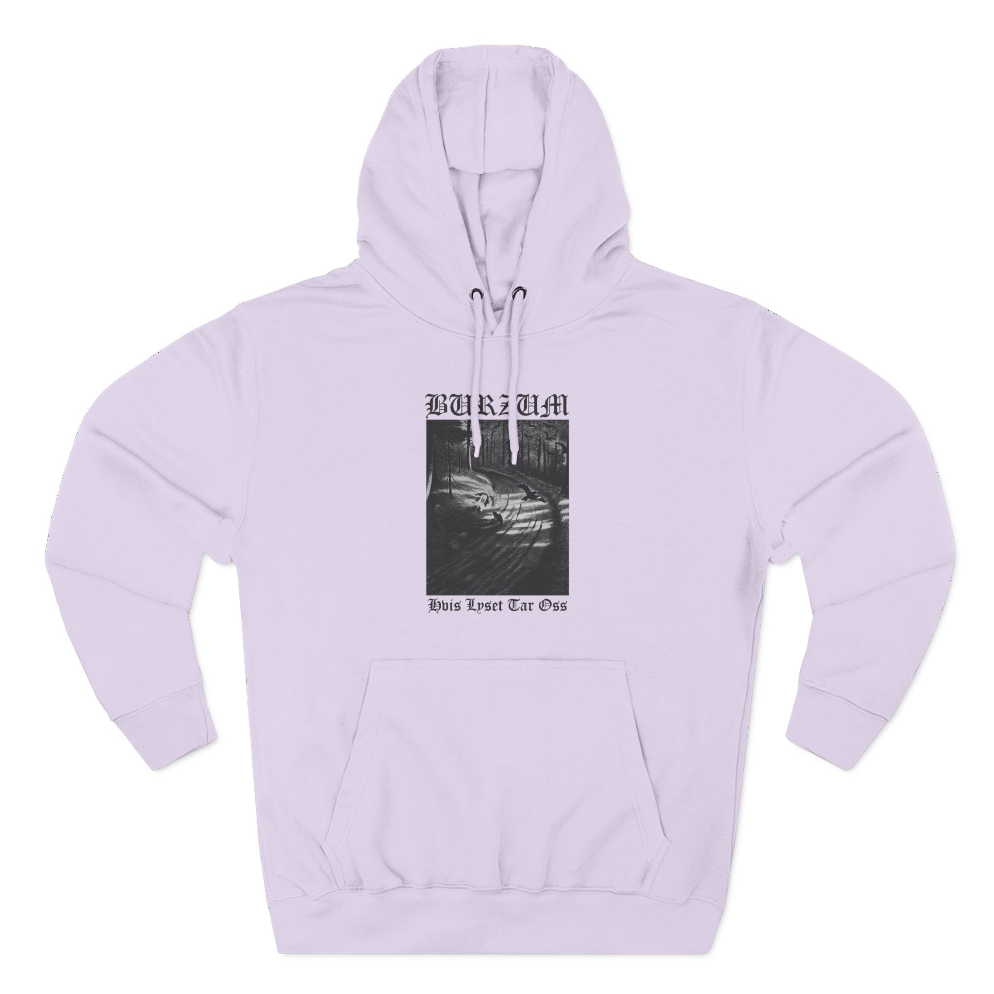 Burzum Hvis Lyset Tar Oss Three-Panel Fleece Hoodie