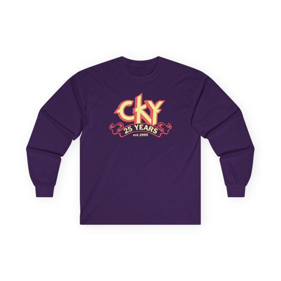 CKY 25 Years Logo  Unisex Ultra Cotton Long Sleeve Tee