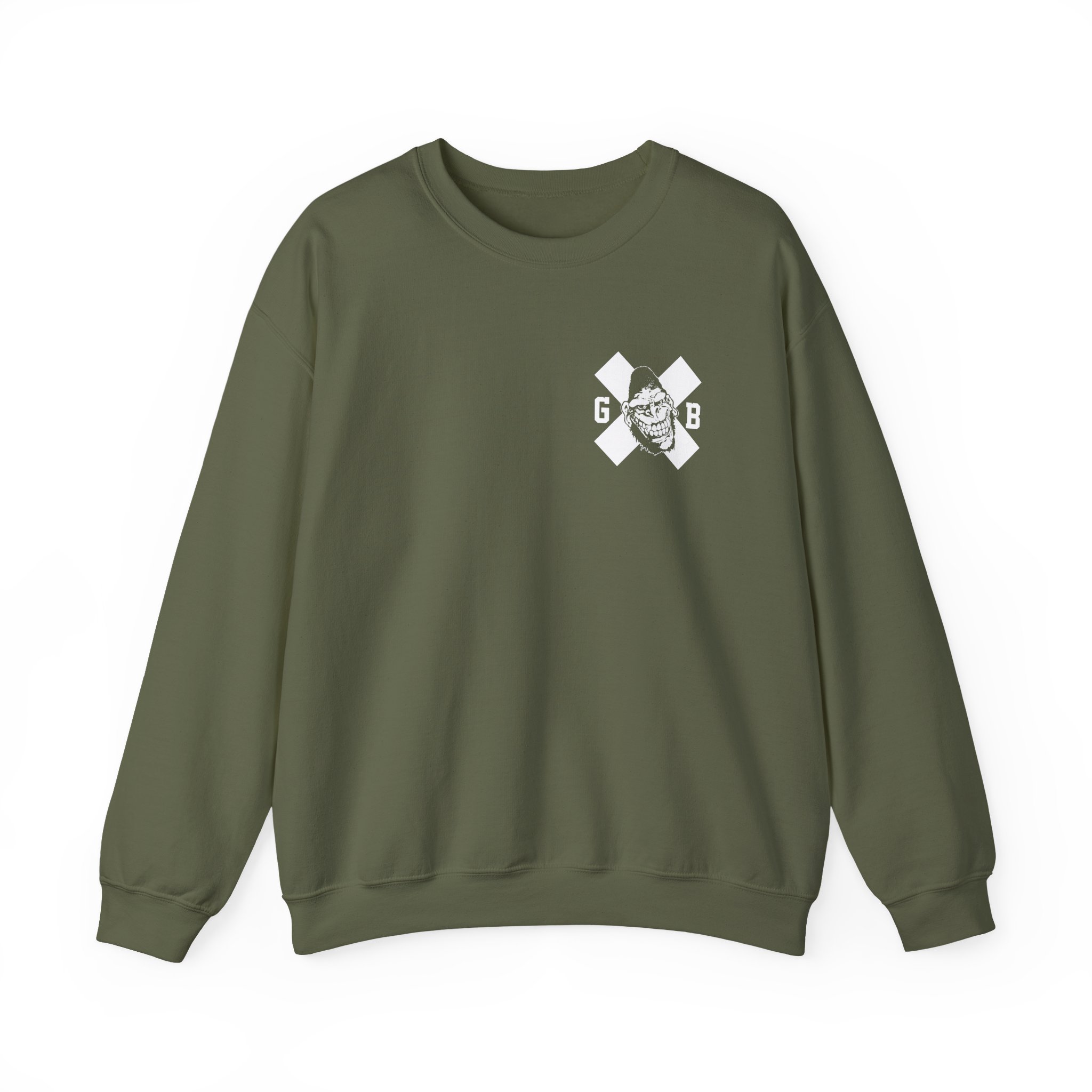 Gorilla Biscuits Gorilla X Unisex Heavy Blendâ„¢ Crewneck Sweatshirt