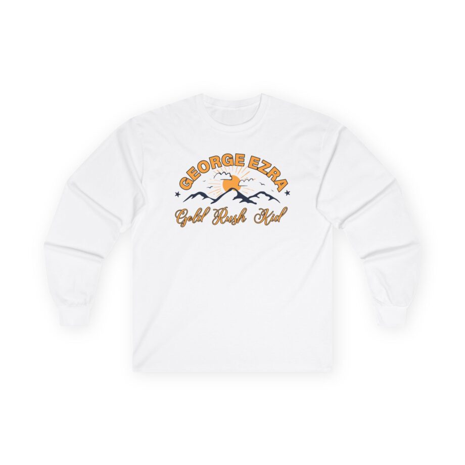 George Ezra Gold Rush Kid Mountains Unisex Ultra Cotton Long Sleeve Tee