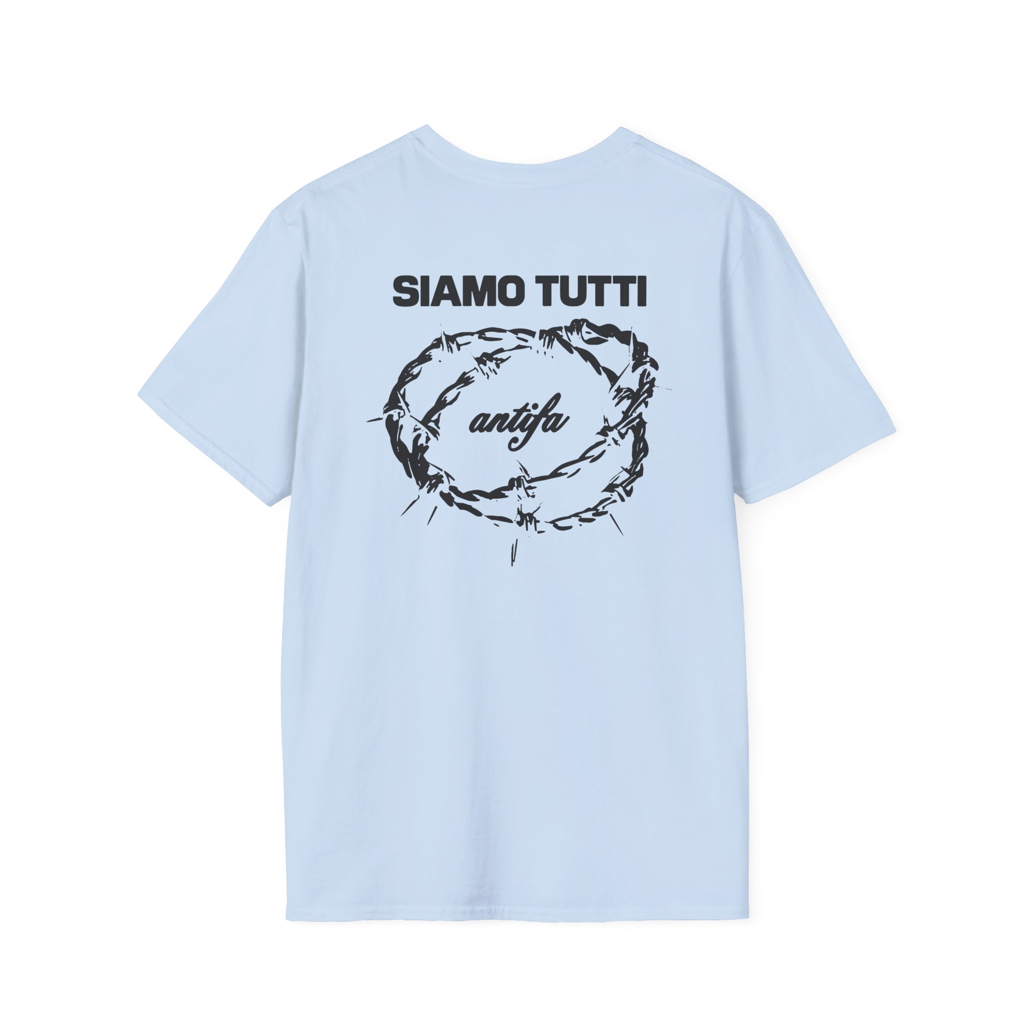 Disarstar Siamo Tutti Antifa Unisex Softstyle T-Shirt