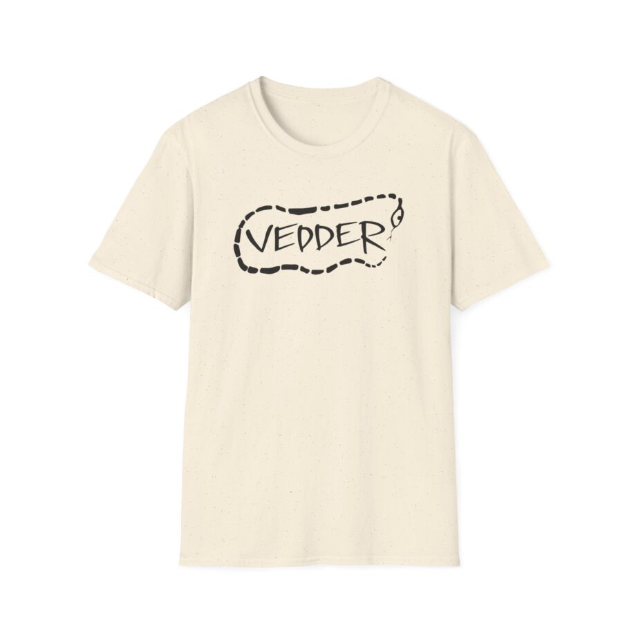 Eddie Vedder Stencil Snake Unisex Softstyle T-Shirt