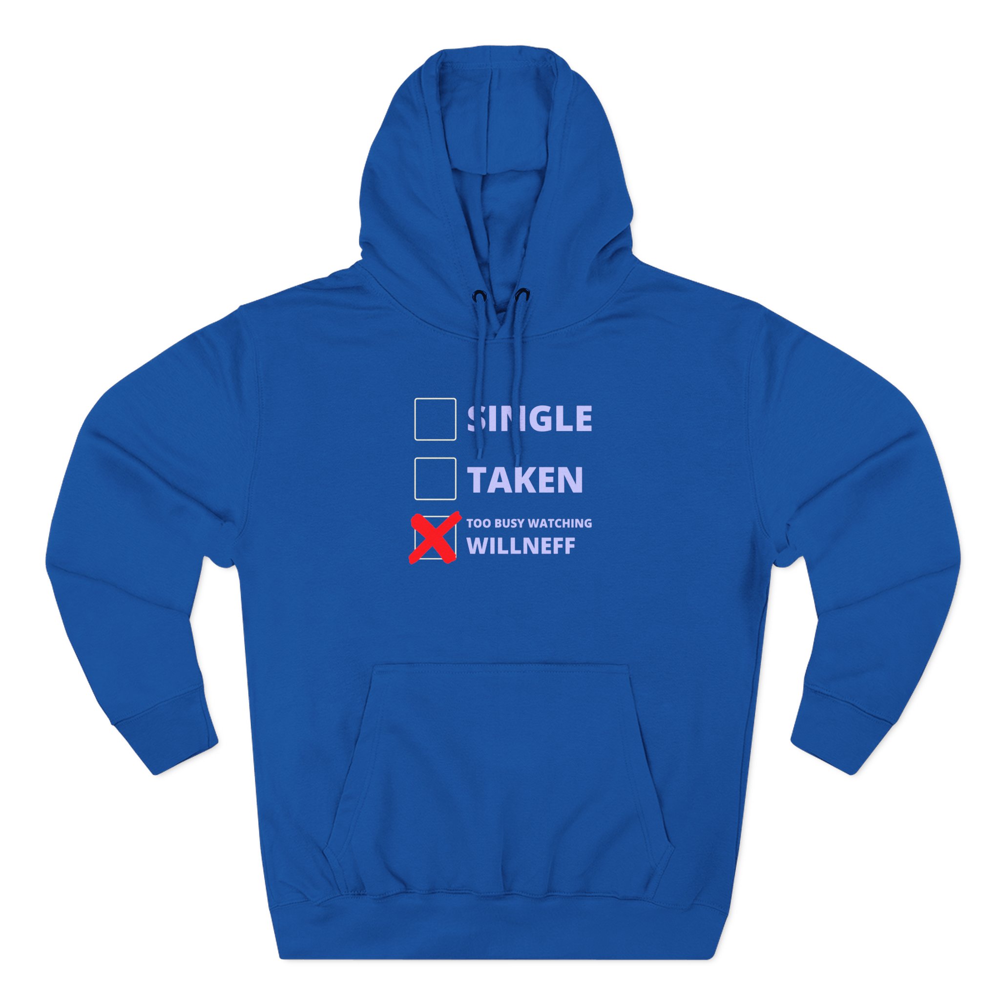 Will Neff Three-Panel Fleece Hoodie