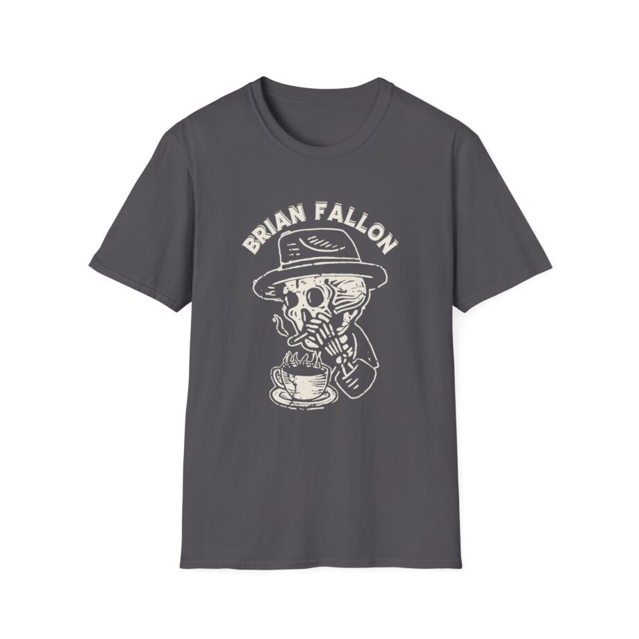 Brian Fallon Smoking Skeleton Unisex Softstyle T-Shirt