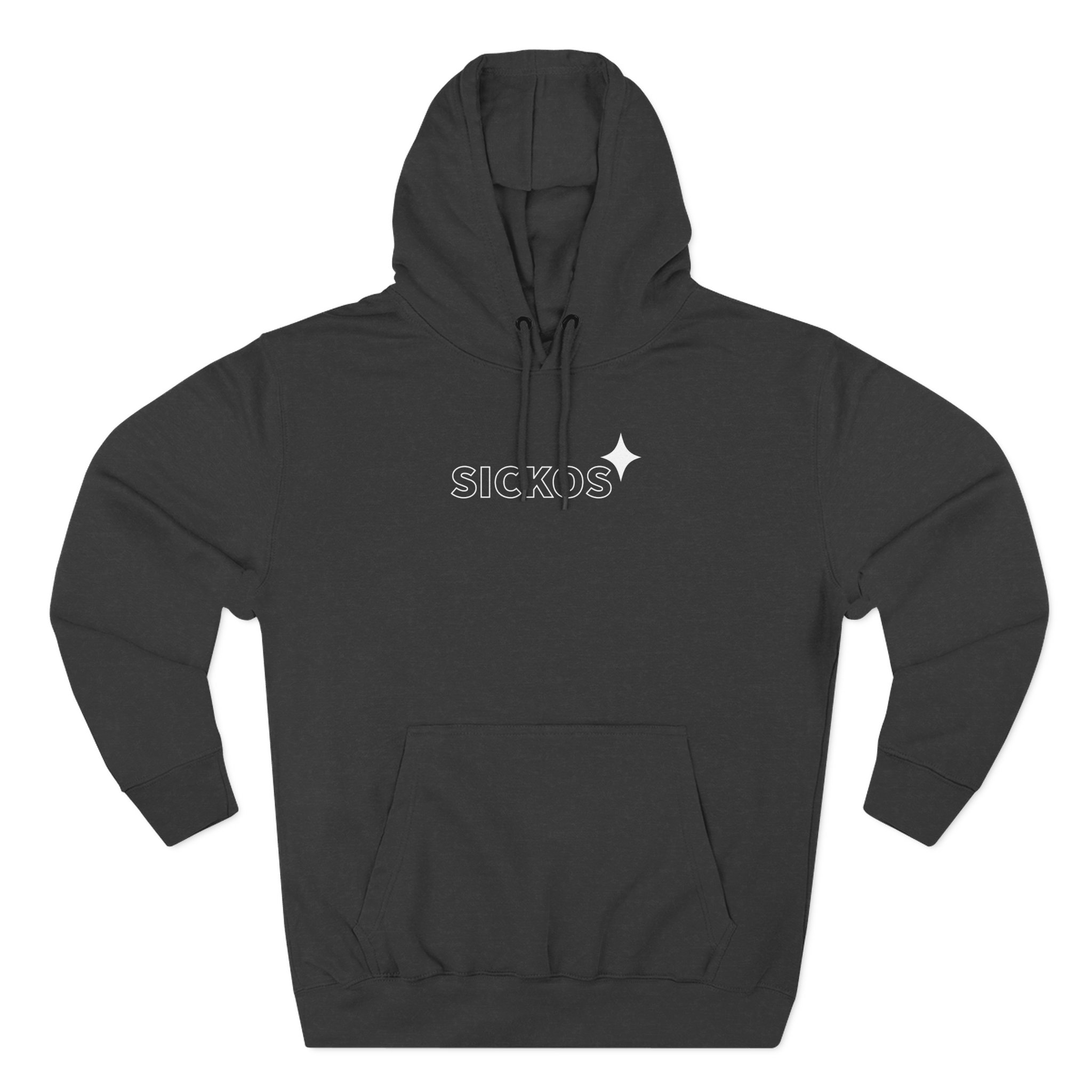 Sickos Three-Panel Fleece Hoodie