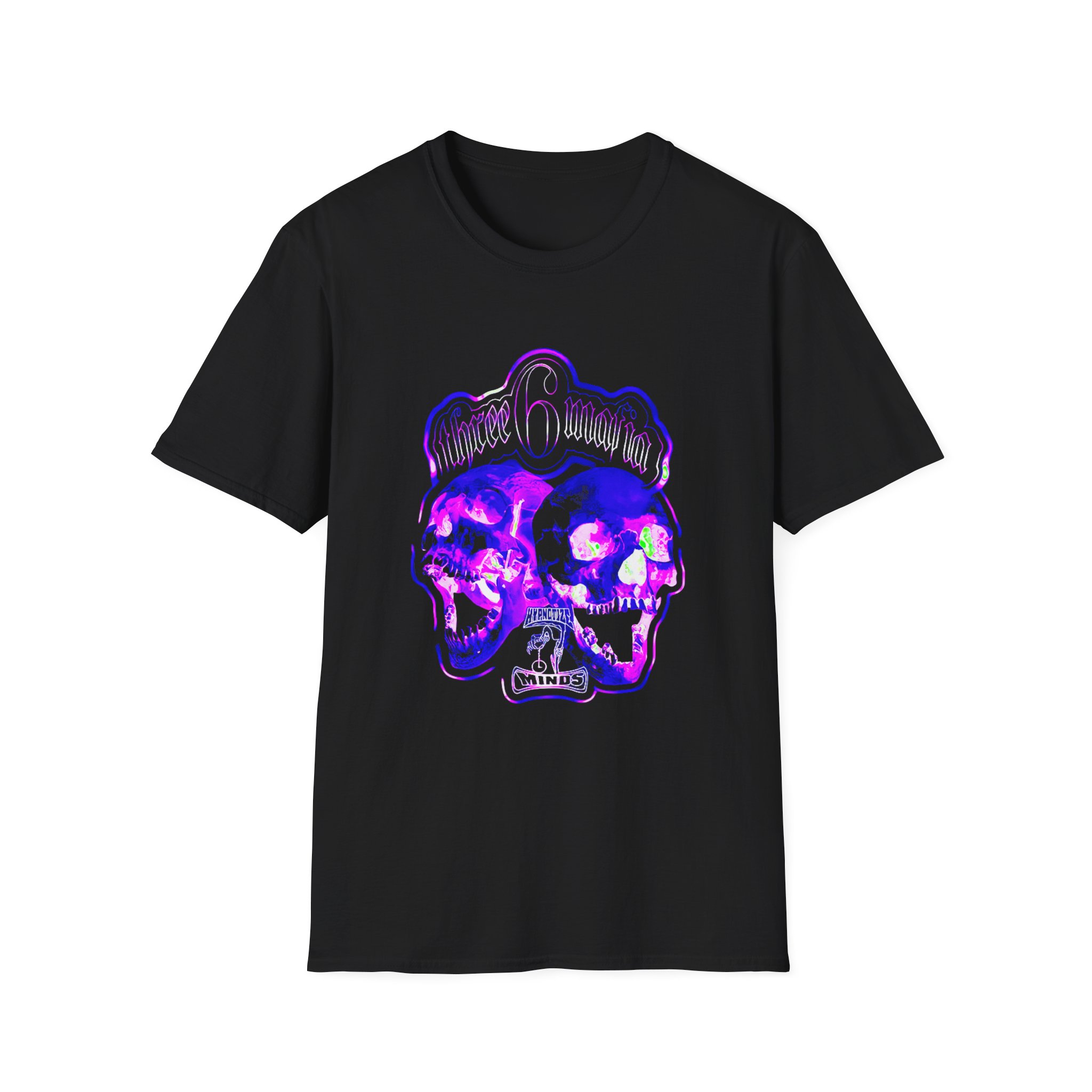 Three 6 Mafia Hard Hittaz Unisex Softstyle T-Shirt
