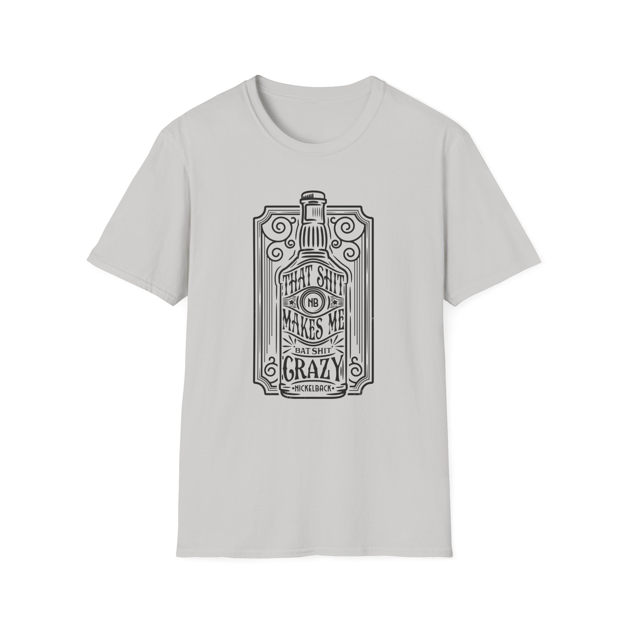Nickelback Batshit Crazy Unisex Softstyle T-Shirt